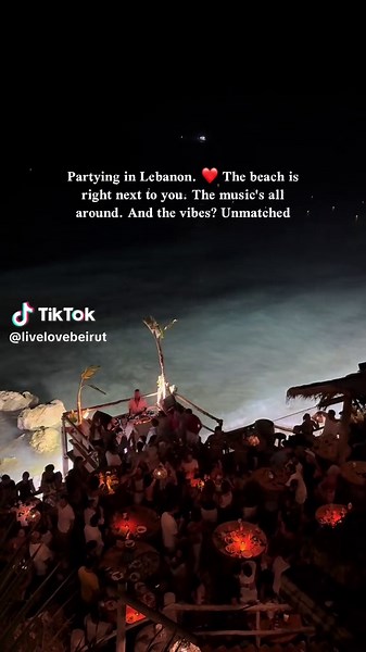Experience the Nightlife in Lebanon's Saida Beach