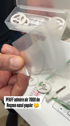 Murat Kılıçkan on Instagram: "Sevgili dikiş severler PFAFF admire air 7000 Reçme overlok makinamızın uzun uzun kullanım videosu YouTube sayfamda bu videoda reçme kullanımı anlatmaya çalıştım Tüm sosyal medya ve satış sayfalarından tek isimle sizinleyim piko makina tamircisi murat lütfen takip edelim ettirelim. İnanın büyük emek düzenlemek bile inanın uzun iş buram buram emek, ben sadece al sat yapmayı doğru bulmuyorum insanlara hizmette vermek gerekir. İşin özü neydi halka hizmet hakka hizmettir