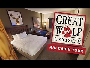 GREAT WOLF LODGE KID CABIN in Grapevine, Texas - Full Tour 2022