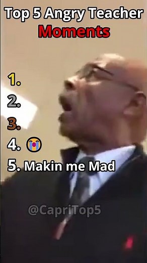 Top 5 Funniest Angry Teacher Moments!