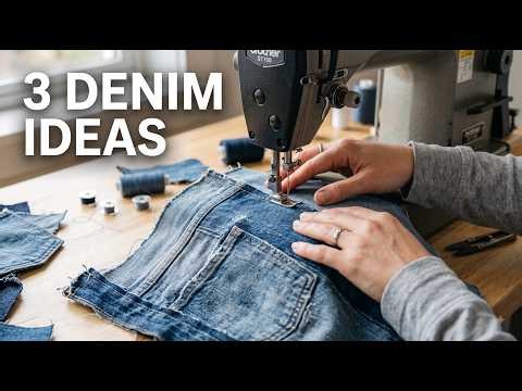 3 Amazing Ways to Turn Old Jeans into Beautiful Bags | From Waste to Value