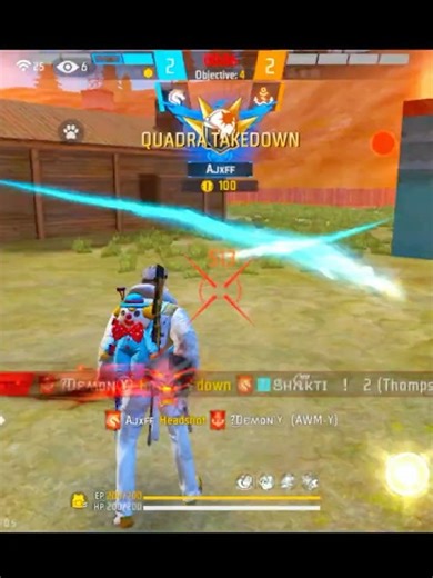 😱 FREE FIRE HACKER MODE ON 💀 Auto Headshot + Aimbot Mod Menu 🔥 #shorts