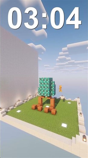 5 BLOCKS CHALLENGE - MINECRAFT🏡 #minecraft #minecraftbuilds #gaming #minecraftchallenge #gameplay