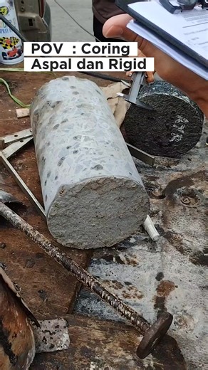 #tekniksipil #coring #asphalt #beton
