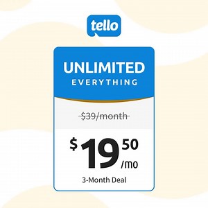 50% OFF any phone plan, for 3 months in a row and 🍒 top >> FREE GSM SIM This is a straightforward sign-up deal that you shouldn’t miss. Newcomers are welcomed with this awesome deal until March 31, 2021. Time to switch to Tello | Tello Mobile