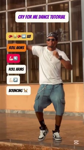 Cry for me dance tutorial video ✔️ #dance #funk