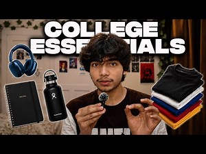 College Essentials YOU NEED in 2026 | College Fresher Shopping Guide
