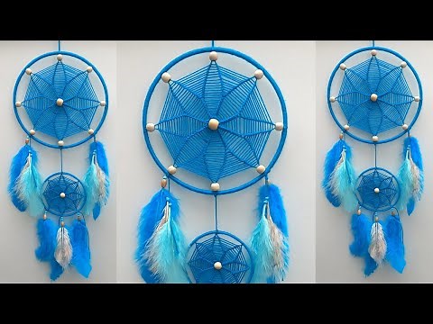 HOW TO MAKE AN EASY DREAM CATCHER Step by Step