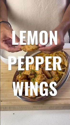 Lemon Pepper Wings 🪽