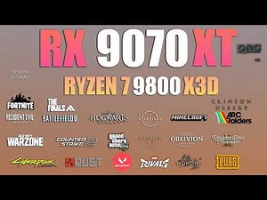 RX 9070 XT + Ryzen 7 9800X3D | 21 Games Tested - Why Is This So Smooth?! 🤔