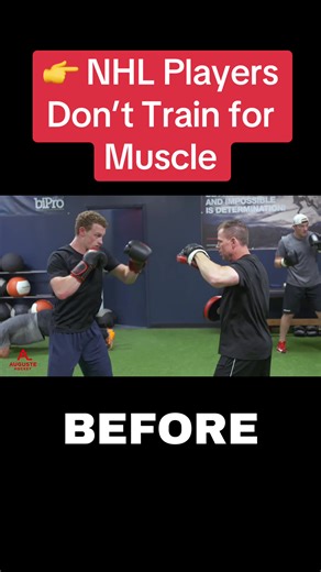 High mechanical tension. Load tolerance. Tissue capacity. That’s the science. But players say it differently: Can I take a hit and keep going? Same concept. Different language. That’s why elite hockey training looks different. #nhl #vegasgoldenknights #training #hockey #muscle