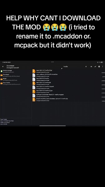 Minecraft Mod Import Failed Fix: ZArchiver & MCADDON Errors