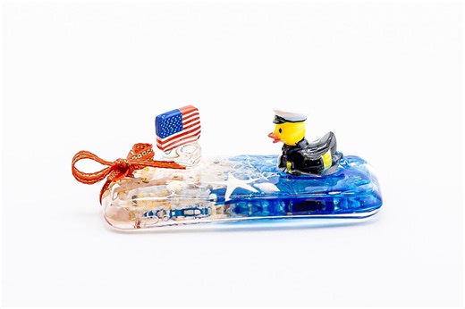 Semper Fi MARINE CORPS Duck | Military Tribute Duck | Patriotic Duck | Handcrafted Cruise Duck Creation | Veteran Appreciation Gift - Etsy