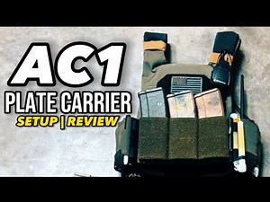 T.Rex Arms AC1 Plate Carrier Setup And Review