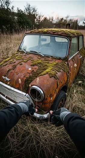 Classic Mini Cooper Rust & Mud Restoration — Satisfying ASMR #carrestoration#asmrcarrestoration