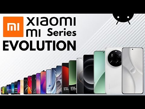 Evolution of Xiaomi Mi Series