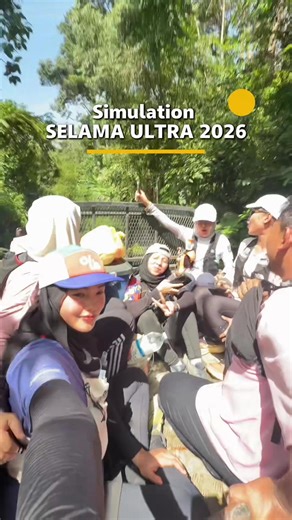 Simulation SELAMA ULTRA 2026. Jangan lupa training ye semua, track naik ke Bukit Ganding tu tak main2, terasa “happy” sangat 😆 #trailrunning #selamaultra #selamaultra2026 #trailrun #selama