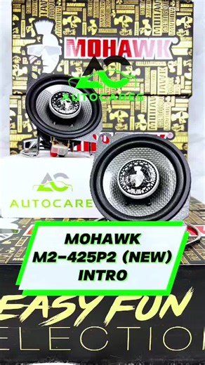 🔊 MOHAWK M2-425P2 (NEW) – 4” 2-WAY COAXIAL SPEAKER 🔥 Speaker kecil tapi bunyi tak kecil 😎 Dashboard bunyi kosong? Rear pintu tak hidup? 😖 Yang ni vokal lebih jelas, high lebih terang, bunyi lebih kemas ✨ . Specification: ⚡RMS Power: 30 Watts ⚡MAX Power: 90 Watts ⚡Frequency Range: 100Hz-18KHz -Tweeter: 13mm Mylar NEO -Woofer Cone: Injection Polypropylene -Speaker Edge: Foam Edge Surround -Frame: Stamped Steel -Magnet: Ferrite -Speaker Connector: Plug&Play Terminal . #AutocaresMY #speakerkeret