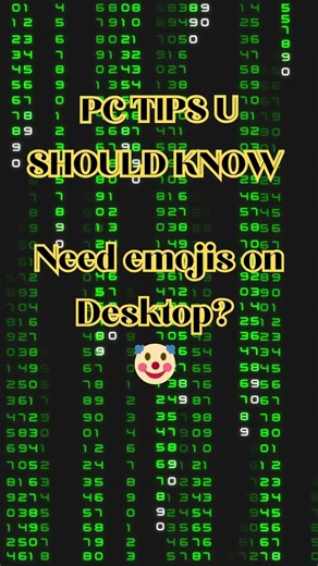 How to type Emojis on PC instantly! 🔥 #shorts #keyboardshortcuts #lifehacks #productivity