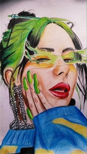 lHow to draw Billie #painting #trending #drawing #shortsviral #youtubeshorts #shortsvideo #art