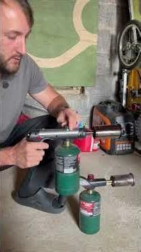 two flamethrowers are better than one! Thermomaven Blow Torch! #flamethrower #blowtorch