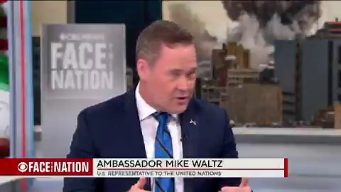 .@margbrennan: “When the president says he's going to bomb energy infrastructure, civilian energy infrastructure, is he going to bomb a nuclear power plant? Or is that off the table?” “I would never take anything off the table for the president,” U.S. ambassador to the U.N. Mike Waltz says.