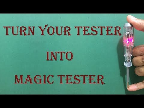 Magic Tester / Continuity Tester / How to make components Tester