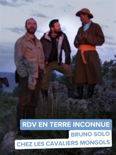 Lever de soleil en Mongolie : Bruno Solo avec Batbayar