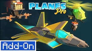 飞机高手追加内容 Planes Pro Add-On 1170币 [Minecraft Marketplace] 我的世界基岩版 官方商城收费模组