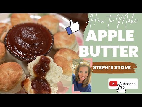 Apple Butter Recipe - No Peeling Required, Overnight, CrockPot Method - Steph’s Stove