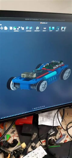 Custom Rover Design Using Raspberry Pi and Fusion 360
