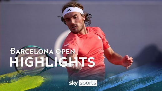 Stefano Tsitsipas vs Dusan Lajovic | Barcelona Open highlights