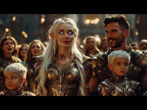 Are These My Descendants?' The Alien Queen's Daughter Returned With Her Human Husband And Two Chil.