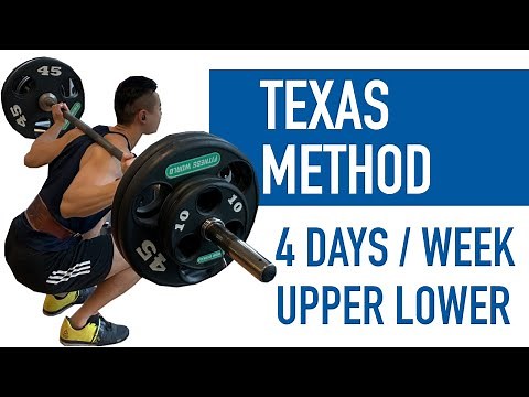 Texas Method Powerbuilding Program Explained (Upper Lower Split)