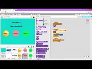 13 (of 17)-Identify Correct and Incorrect Answer Choices for Question #2 (Code Quiz Game in Scratch)