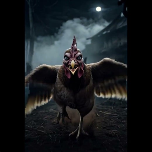 Scary Zombie Hen Combination Attack