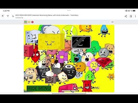 BFB generating game tutorial