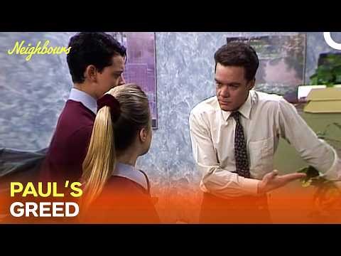 Money vs. Planet: Paul Robinson Faces Environmental Protest! | Neighbours (1990)