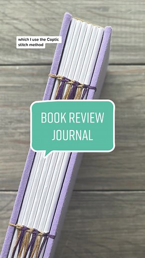 The Book Review Journal: Handmade Journals & Coptic Stitch Binding