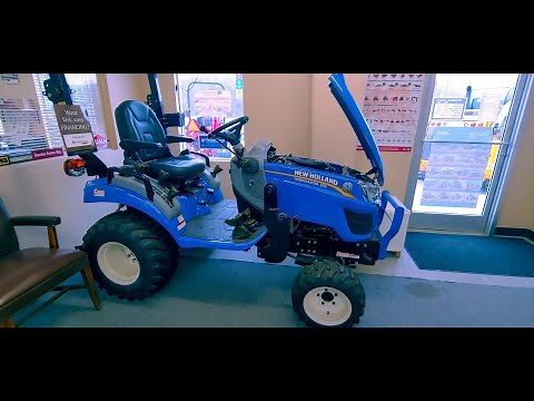 New Holland Workmaster 25s how to put a loader on