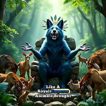 The Blue Jackal – The Jungle King Who Lived a Lie | Moral Story in English