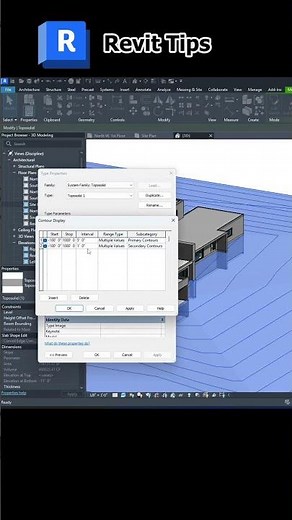 Revit Contour Lines: Change Site Topography Intervals Instantly!
