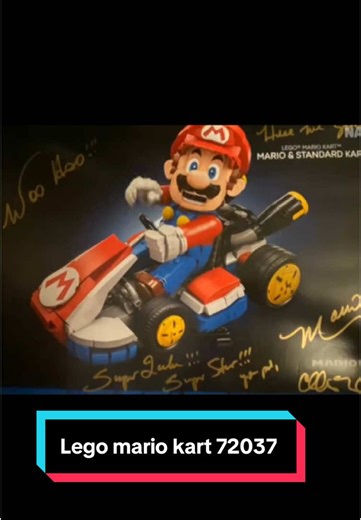 LEGO Super Mario Mario Kart – Mario & Standard Kart (72037) Gear up for a creative adventure with the Mario Kart – Mario & Standard Kart (72037) build-and-display model for men, women and any fans. A delightful collectible gamer gift for adults, this Nintendo® construction set features a buildable Mario figure with a posable head and arms, sitting behind the wheel of the most iconic Mario Kart vehicle of all. Place the Standard Kart on the special stand, which allows you to show it at a dynamic 