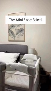 3 modes = 3 ways to keep baby safely within reach. The Mini Ezee 3-in-1 can transition into a: ✅ Freestanding bassinet ✅ Bedside Co-sleeper® ✅ Play yard #bassinet #cosleeper #babybassinet clips shared by @_kaitlyntucker (IG) & Gwen Zamora | Arms Reach Concepts