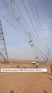 1.2M views · 10K reactions | Normal jumper installation on FDE-30 tower #reels #facebook #reels #community #shopment #WorldPhotographyDay | Electrical Transmission line | Facebook