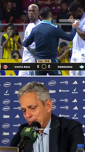 Honduras head coach Reinaldo Rueda was visibly emotional after his side failed to qualify for the 2026 World Cup on the final matchday 😔 | CBS Sports Golazo