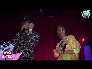 Ayo and Teo - Rolex (Full live performance)