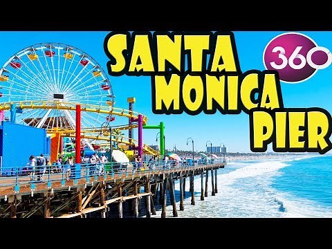 Santa Monica Pier 360 Video Walking Tour