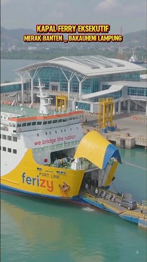 Kapal Ferry eksekutif merak Bakauheni 🚢#kapal#ferry#eksekutif