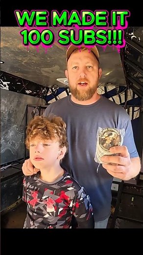 WE GOT TO 100 SUBSCRIBERS and got these stickers to give away.